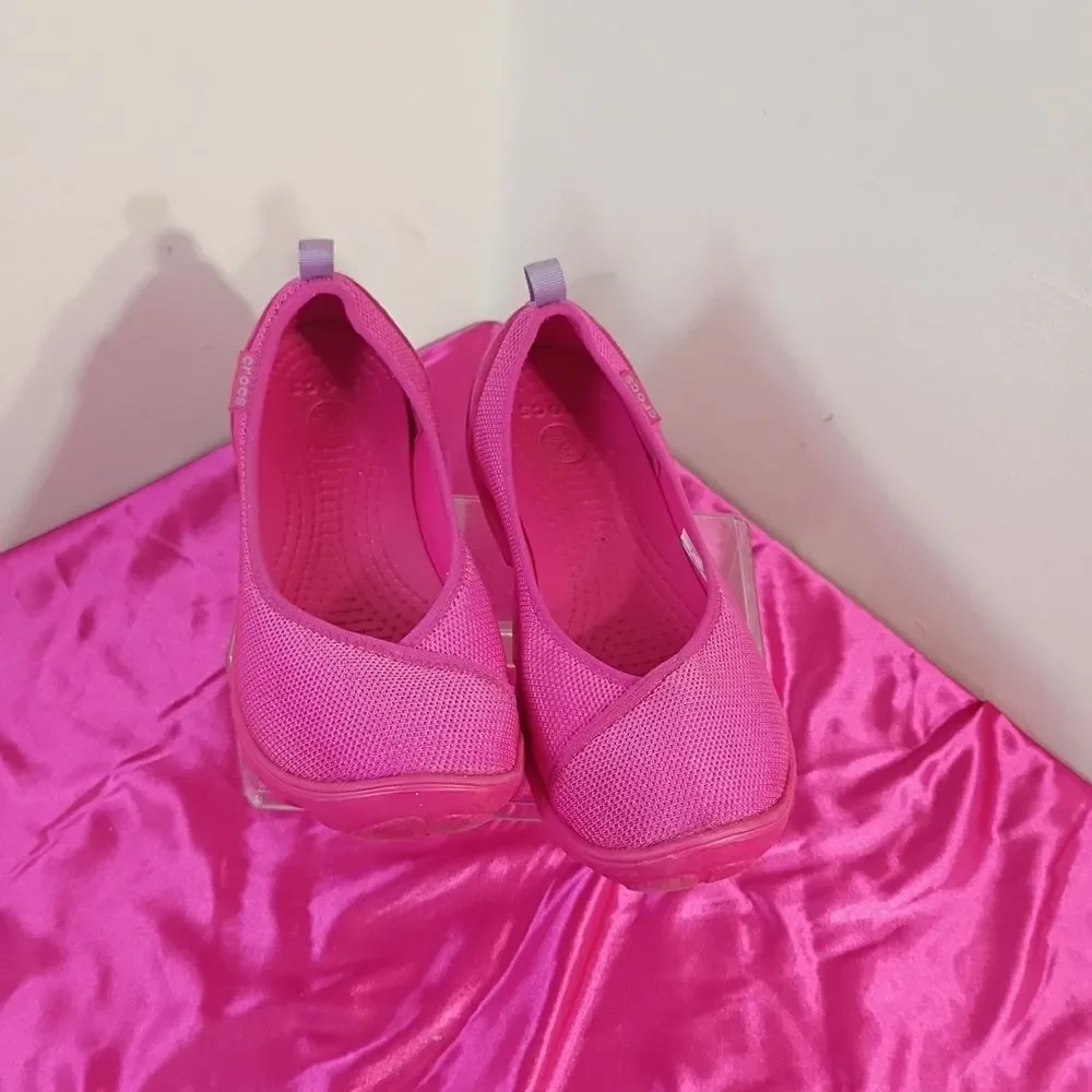 Kids Pink Slip-On Shoes